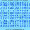1323-WS-Blue.png ASG Waterslide Decals - Monospace / Typewriter Lettering Numbers 3/8"
