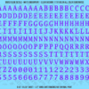 1323-WS-Purple.png ASG Waterslide Decals - Monospace / Typewriter Lettering Numbers 3/8"