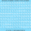 1323-WS-White.png ASG Waterslide Decals - Monospace / Typewriter Lettering Numbers 3/8"