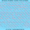 ASG Waterslide Decals - Heavy Sans Serif Lettering Numbers 1/16"