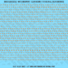 ASG Waterslide Decals - Heavy Sans Serif Lettering Numbers 3/32"