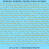 ASG Waterslide Decals - Heavy Sans Serif Lettering Numbers 1/8"