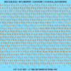 ASG Waterslide Decals - Heavy Sans Serif Lettering Numbers 1/8"