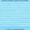 ASG Waterslide Decals - Heavy Sans Serif Lettering Numbers 1/4"