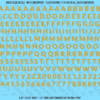 ASG Waterslide Decals - Heavy Sans Serif Lettering Numbers 5/16"
