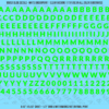 ASG Waterslide Decals - Heavy Sans Serif Lettering Numbers 5/16"