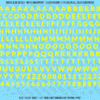 ASG Waterslide Decals - Heavy Sans Serif Lettering Numbers 5/16"