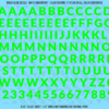 ASG Waterslide Decals - Heavy Sans Serif Lettering Numbers 1/2"