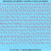 1337-WS-Red.png ASG Waterslide Decals - Light Sans Serif Lettering Numbers 1/4"