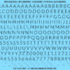 1338-WS-Black.png ASG Waterslide Decals - Light Sans Serif Lettering Numbers 5/16"