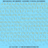 1338-WS-GoldMetallic.png ASG Waterslide Decals - Light Sans Serif Lettering Numbers 5/16"