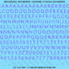 1338-WS-Purple.png ASG Waterslide Decals - Light Sans Serif Lettering Numbers 5/16"