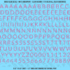 1339-WS-Pink.png ASG Waterslide Decals - Light Sans Serif Lettering Numbers 3/8"