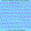 1340-WS-Purple.png ASG Waterslide Decals - Light Sans Serif Lettering Numbers 1/2"