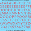 1340-WS-Red.png ASG Waterslide Decals - Light Sans Serif Lettering Numbers 1/2"