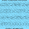 ASG Waterslide Decals - Renaissance Serif Lettering Numbers 1/8"