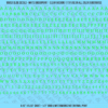 ASG Waterslide Decals - Renaissance Serif Lettering Numbers 3/16"