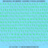 ASG Waterslide Decals - Renaissance Serif Lettering Numbers 1/4"