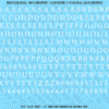 ASG Waterslide Decals - Renaissance Serif Lettering Numbers 5/16"