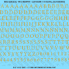 ASG Waterslide Decals - Renaissance Serif Lettering Numbers 3/8"