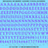 ASG Waterslide Decals - Renaissance Serif Lettering Numbers 3/8"