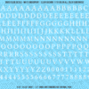 ASG Waterslide Decals - Renaissance Serif Lettering Numbers 3/8"