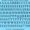 1348-WS-Black.png ASG Waterslide Decals - Renaissance Serif Lettering Numbers 1/2"