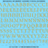 1348-WS-GoldMetallic.png ASG Waterslide Decals - Renaissance Serif Lettering Numbers 1/2"