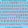 1348-WS-Red.png ASG Waterslide Decals - Renaissance Serif Lettering Numbers 1/2"