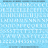 1348-WS-White.png ASG Waterslide Decals - Renaissance Serif Lettering Numbers 1/2"