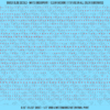 ASG Waterslide Decals - Soft Slab Serif Lettering Numbers 1/16"