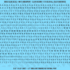 ASG Waterslide Decals - Soft Slab Serif Lettering Numbers 1/8"