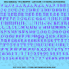 ASG Waterslide Decals - Soft Slab Serif Lettering Numbers 1/4"