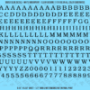ASG Waterslide Decals - Soft Slab Serif Lettering Numbers 5/16"
