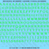ASG Waterslide Decals - Soft Slab Serif Lettering Numbers 5/16"
