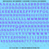 ASG Waterslide Decals - Soft Slab Serif Lettering Numbers 5/16"