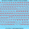ASG Waterslide Decals - Soft Slab Serif Lettering Numbers 5/16"