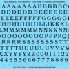 ASG Waterslide Decals - Soft Slab Serif Lettering Numbers 3/8"