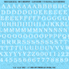 ASG Waterslide Decals - Soft Slab Serif Lettering Numbers 3/8"
