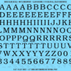 ASG Waterslide Decals - Soft Slab Serif Lettering Numbers 1/2"