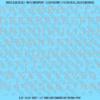 ASG Waterslide Decals - Soft Slab Serif Lettering Numbers 1/2"