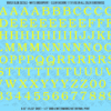 ASG Waterslide Decals - Soft Slab Serif Lettering Numbers 1/2"