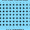 ASG Waterslide Decals - Solid 5-Point Stars Set 3/16"