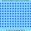 ASG Waterslide Decals - Solid 5-Point Stars Set 3/8"
