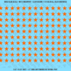 ASG Waterslide Decals - Solid 5-Point Stars Set 3/8"