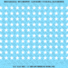 ASG Waterslide Decals - Solid 5-Point Stars Set 3/8"