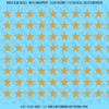 ASG Waterslide Decals - Solid 5-Point Stars Set 1/2"