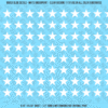 ASG Waterslide Decals - Solid 5-Point Stars Set 1/2"