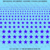 ASG Waterslide Decals - Solid 5-Point Stars Set Mixed Sizes