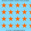 ASG Waterslide Decals - Solid 5-Point Stars Set 1"